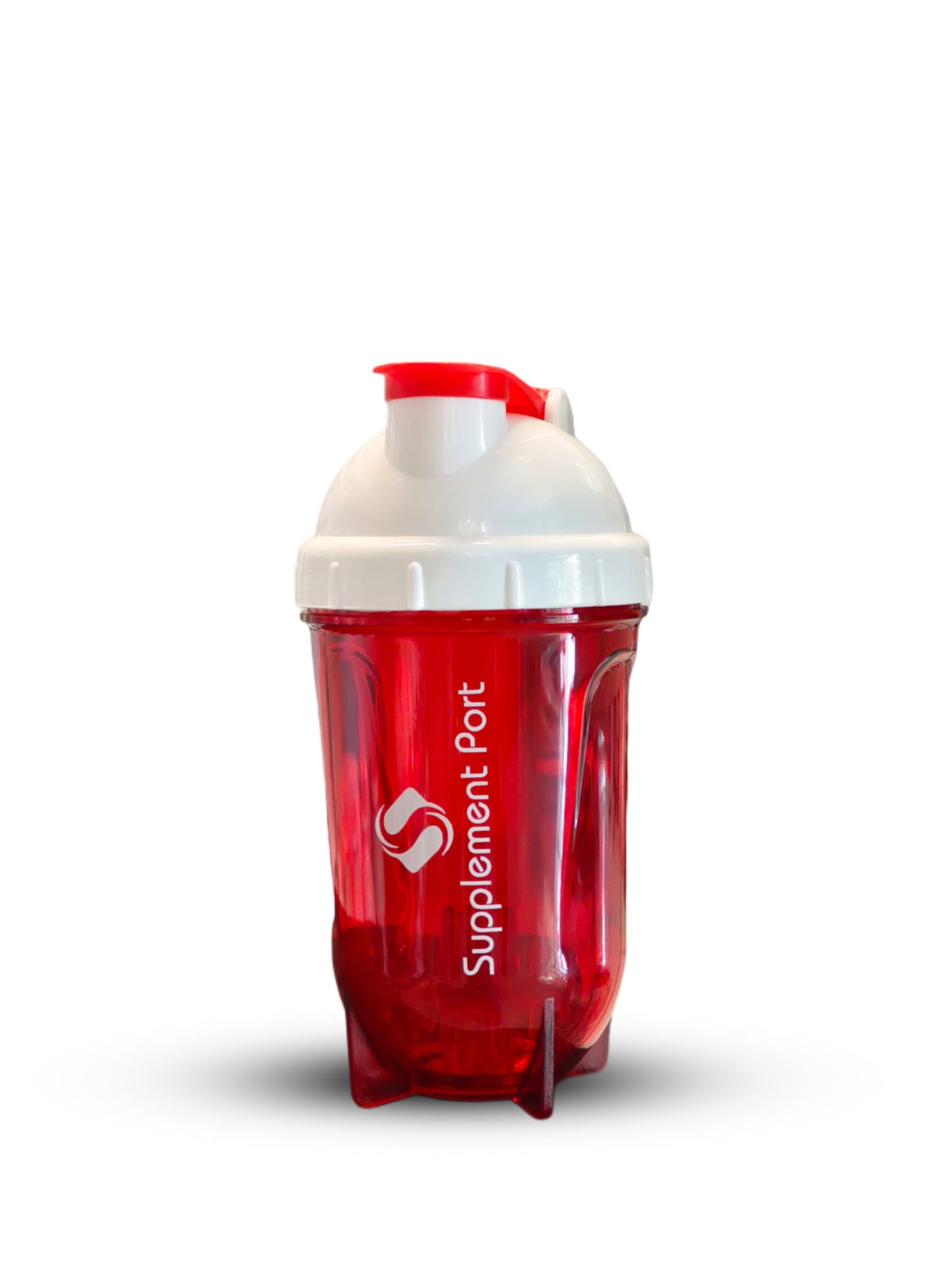 Supplement Port Gym Protein Shaker  Durable Mixing Bottle with Flip Lid (MAY DELIVER ANY COLOR)