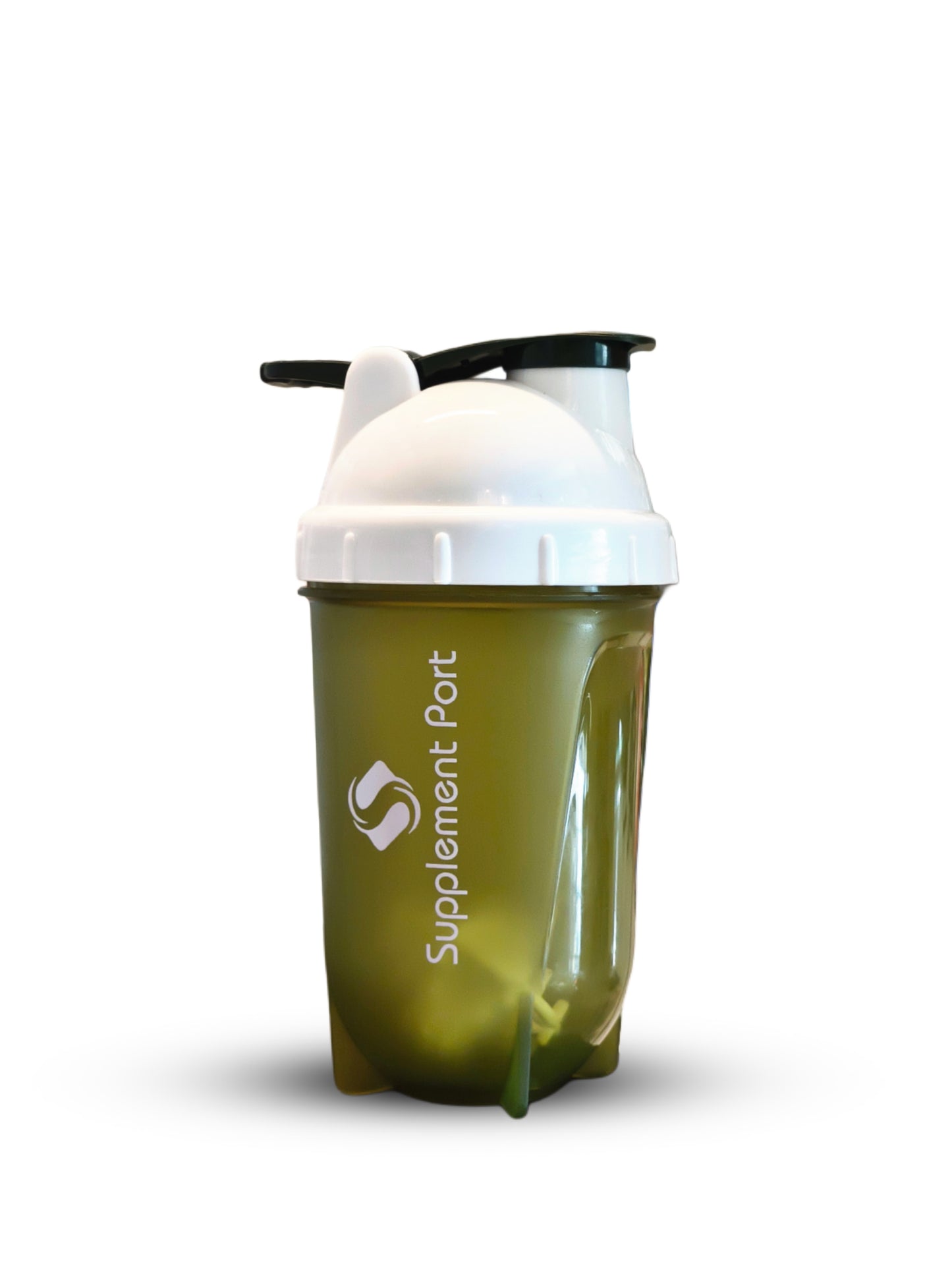 Supplement Port Gym Protein Shaker  Durable Mixing Bottle with Flip Lid (MAY DELIVER ANY COLOR)