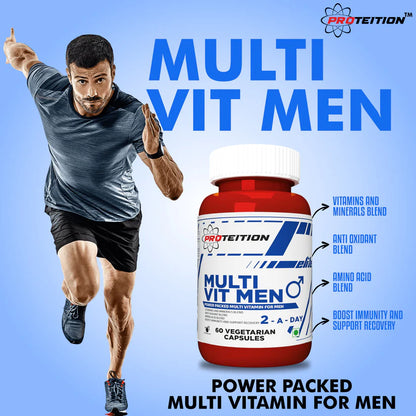 PROTEITION Multi Vit Men – 60 Vegetarian Capsules