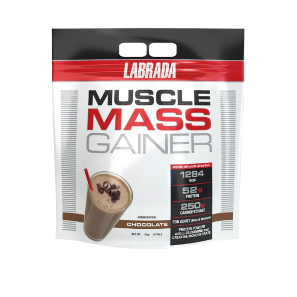 LABRADA MUSCLE MASS GAINER - CHOCOLATE - 5KG