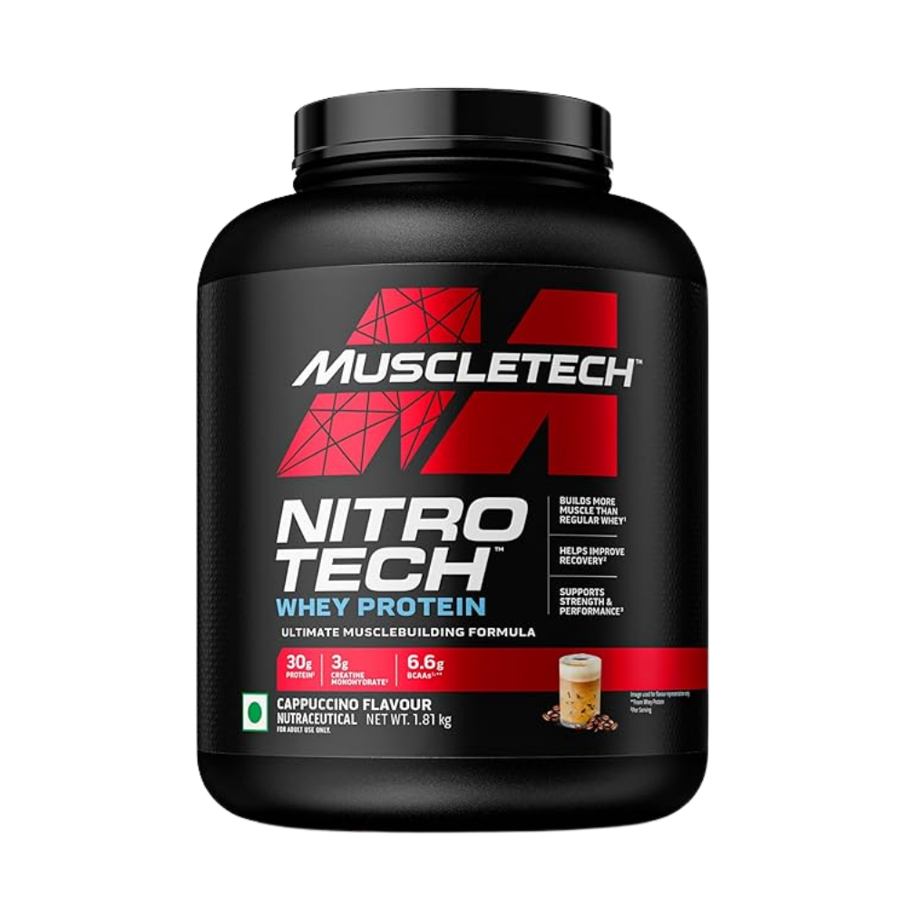 MUSCLETECH NITRO-TECH WHEY PROTEIN CHOCOLATE  1.81KG (4LBS)