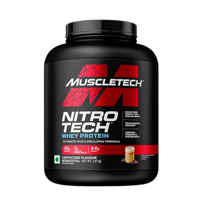 MUSCLETECH NITRO-TECH WHEY PROTEIN CHOCOLATE  1.81KG (4LBS)