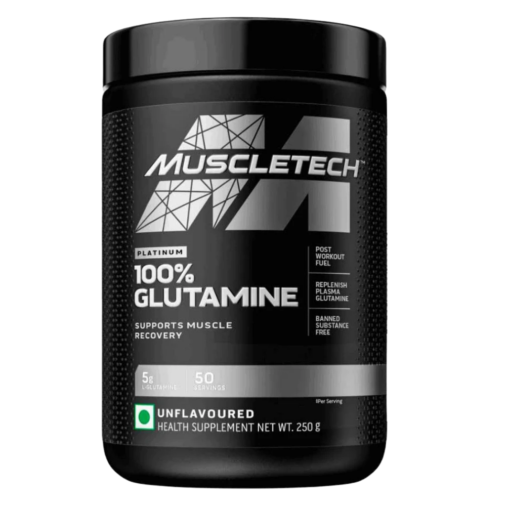 MUSCLETECH PLATINUM 100% GLUTAMINE 250G