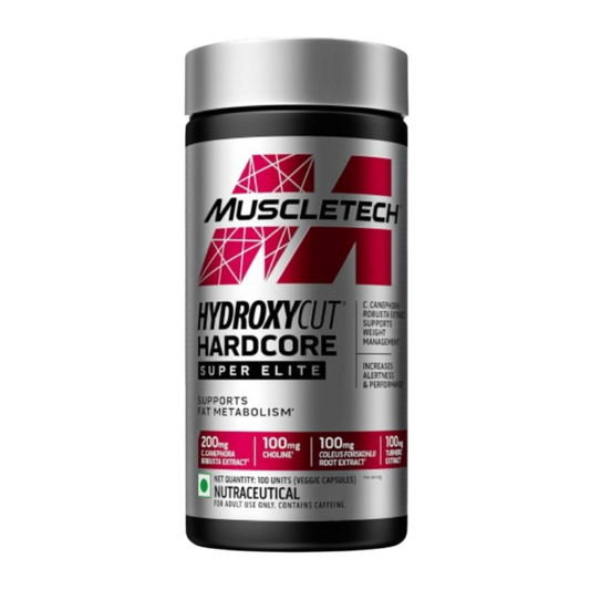 MUSCLETECH HYDROXYCUT HARDCORE SUPER ELITE – 100 CAPSULES