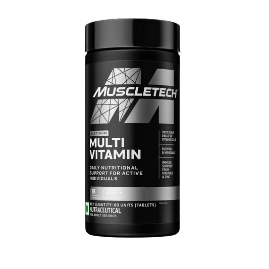 MUSCLETECH PLATINUM MULTIVITAMIN 60 TABLETS