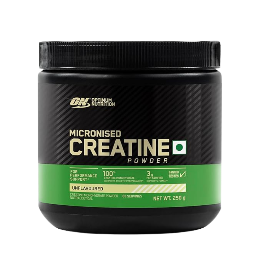 Optimum Nutrition (ON) Micronized Creatine Powder - 250 Gram, 83 Serves, 3g