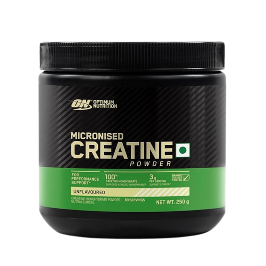 Optimum Nutrition (ON) Micronized Creatine Powder - 250 Gram, 83 Serves, 3g