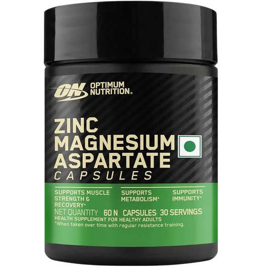 OPTIMUM NUTRITION (ON) ZINC MAGNESIUM ASPARTATE (ZMA) - 60 CAPSULES