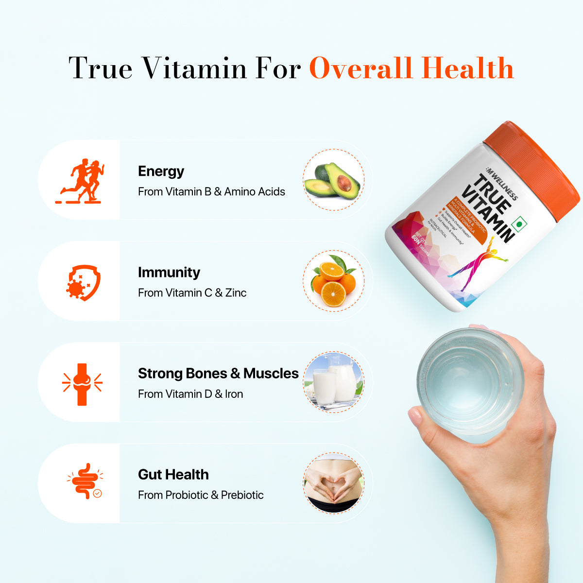 True Vitamin Multivitamin 60 tab