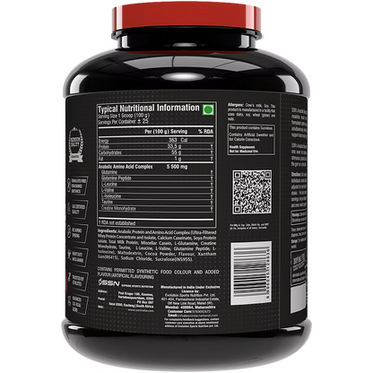 ANABOLIC MUSCLE BUILDER XXXL BELGAIN CHOCOLATE