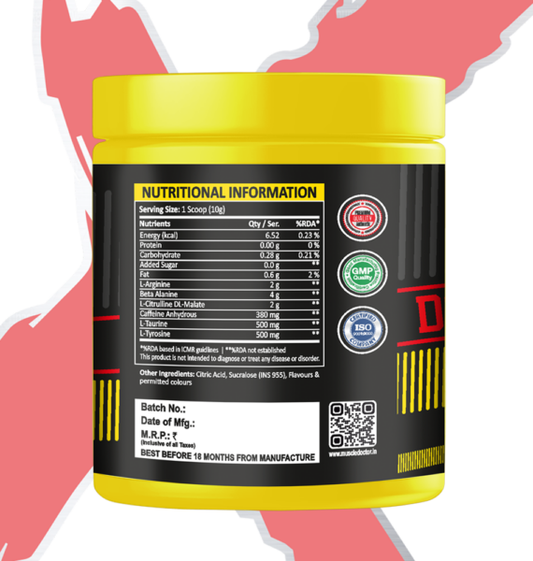MUSCLE DOCTOR Dose 8 Pre Workout