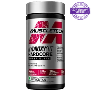 MUSCLETECH HYDROXYCUT HARDCORE SUPER ELITE – 100 CAPSULES