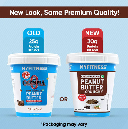 MYFITNESS DARK CHOCOLATE PEANUT BUTTER