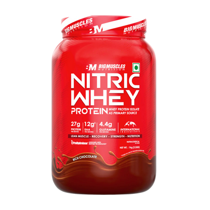 BIG MUSCLE NITRIC WHEY PROTEIN 1 KG