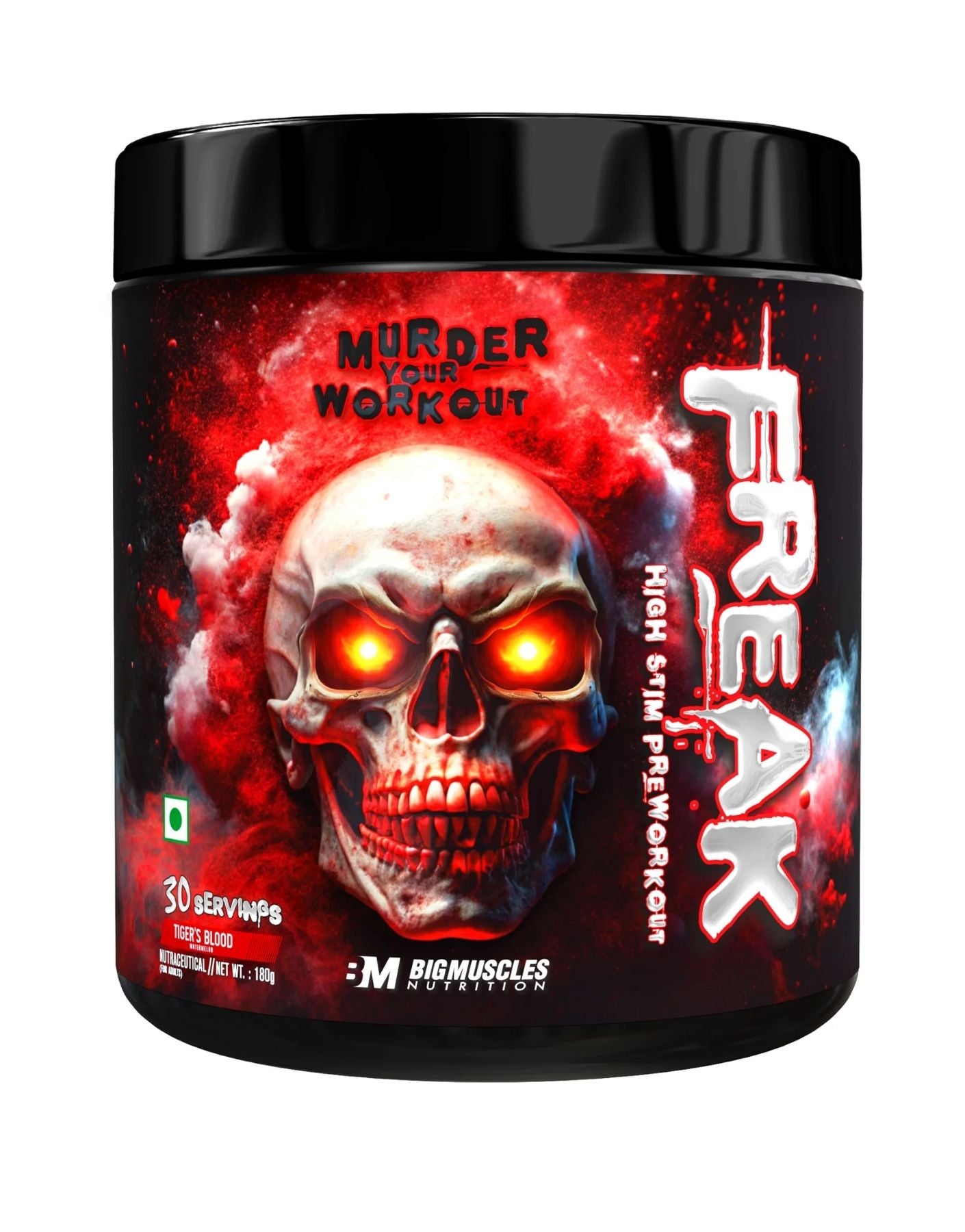 BIG MUSCLES FREAK PRE WORKOUT  180 GM